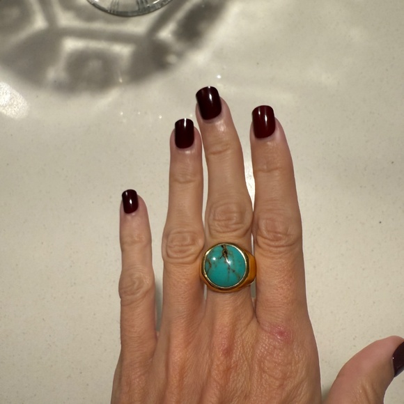 Anna Beck turquoise ring - Picture 3 of 4